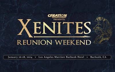 xena convention 2024|xenites reunion weekend.